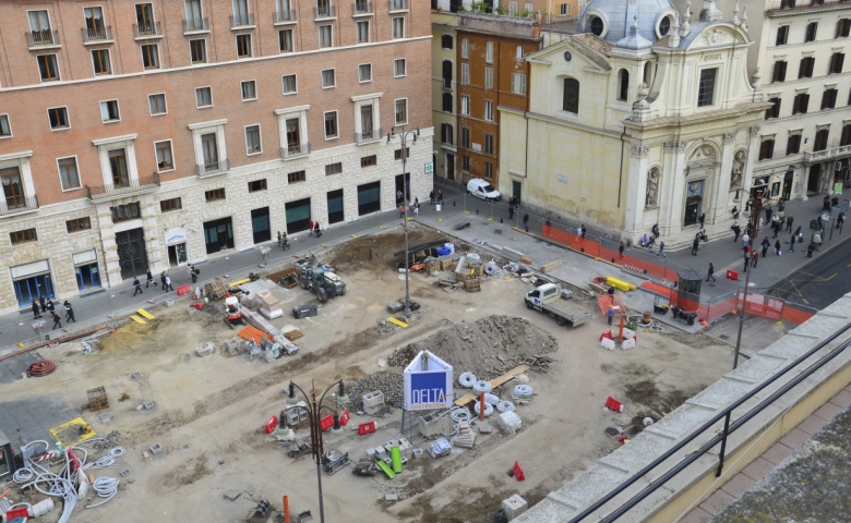 2010-2011 – Requalification Piazza “Square” San Silvestro – Rome